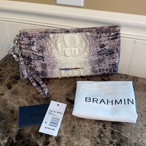 Brahmin Kayla Melbourne Wristlet in Veranda